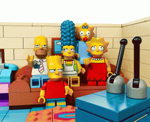 LEGO van The Simpsons