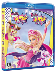 Win actie DVD Barbie in Super Prinses