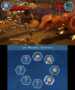 Recensie LEGO Jurassic World 3DS Screenshot