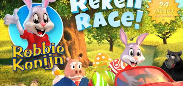 Win actie App Robbie Reken Race