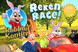 Win actie App Robbie Konijn Reken Race