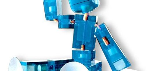Stikbot Blauw Transparant